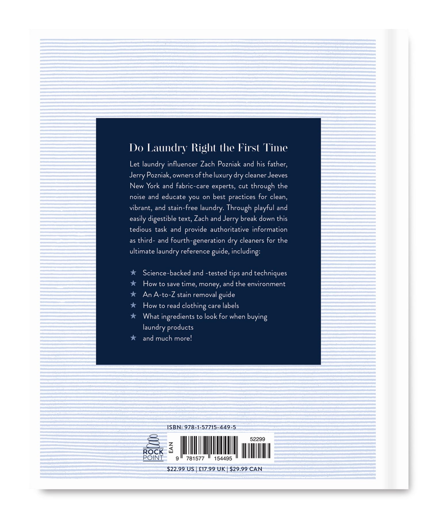 The Laundry Book: The Definitive Guide to Caring for Your Clothes and Linens