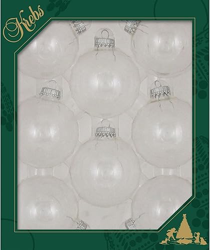Miniatura 1 de Christmas by Krebs - Esferas de vidrio para Navidad, fabricadas en Estados Unidos, de diseño y sin uniones