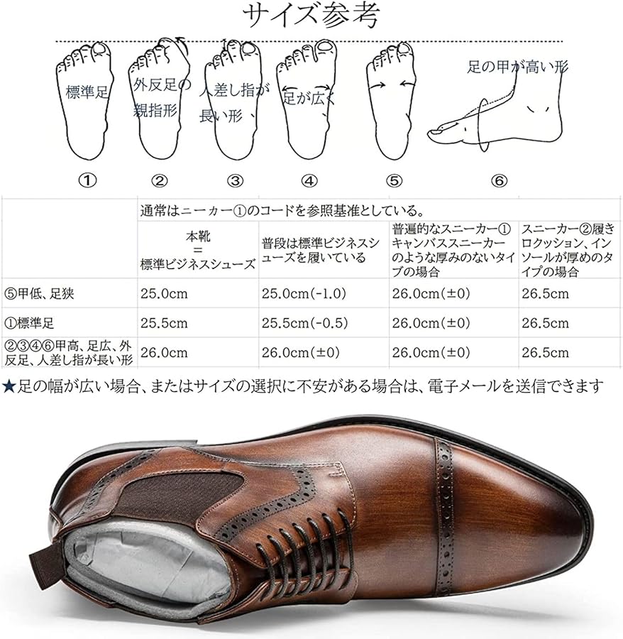 Amazon | [Vic Gray] 紳士靴 ブーツ ビジネスシューズ