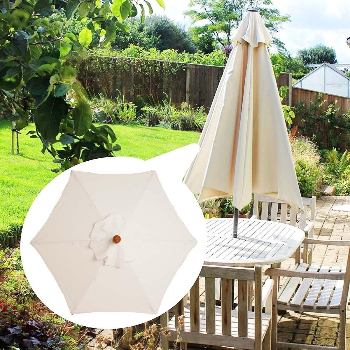 cloth patio umbrella Amazon.com : Outdoor Ventilated Parasol Umbrella Cloth Cream, Sun  Protection Patio Umbrella Replacement Cloth 6 Ribs/8 Ribs, Market Table  Umbrella Sun Umbrella Replacement Cloth 2.7m/3m ( Color : Cream , Size :
