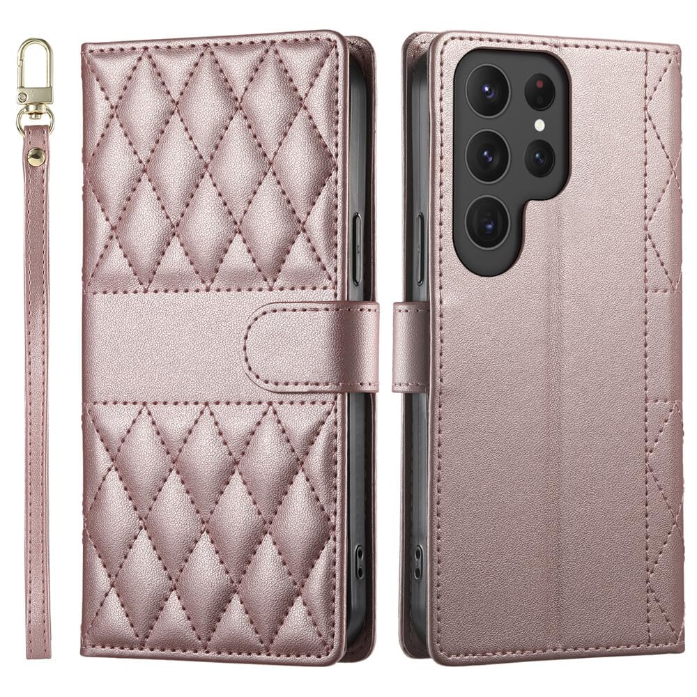 Étui cuir durable iPhone Samsung S21 Ultra antichoc - 7