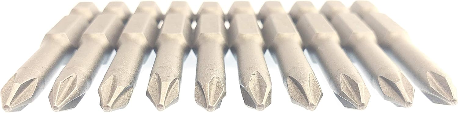 ABS10PH1PB Phillips PH1 Screwdriver Drill Power Bit 10 Pack