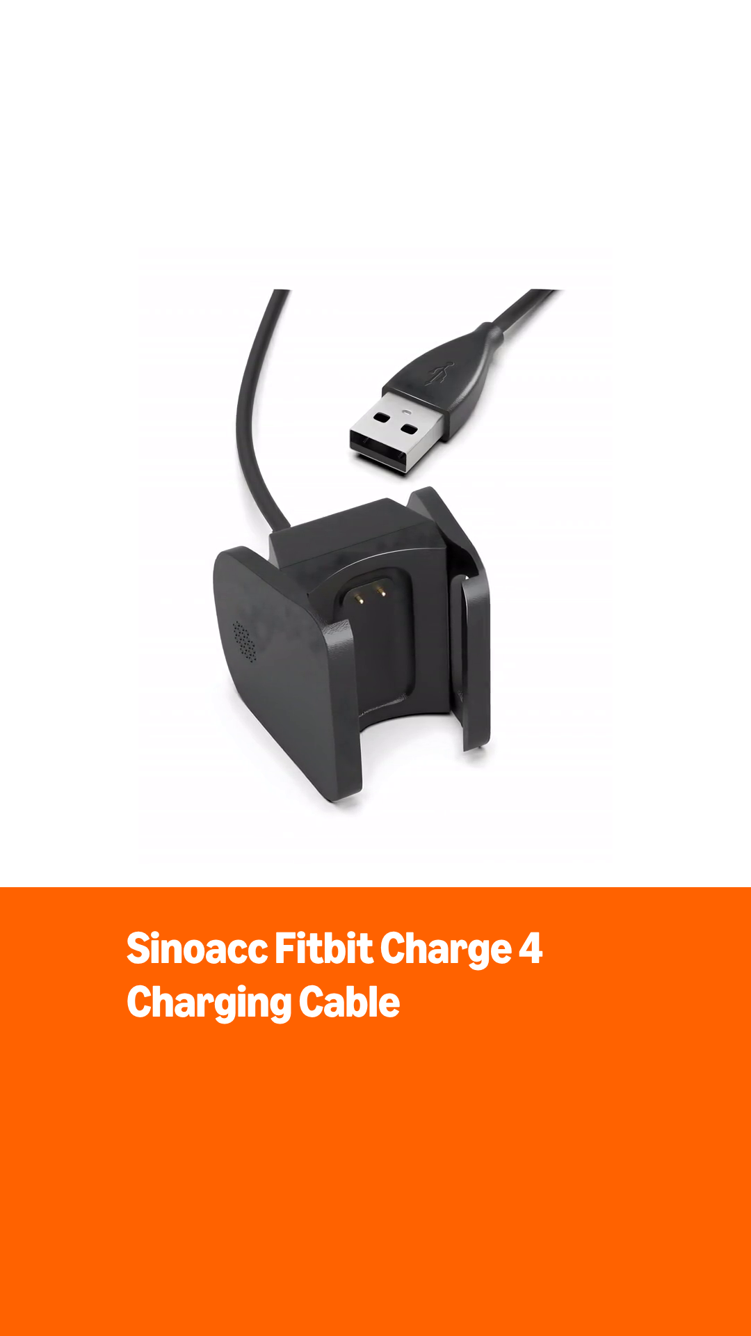 Amazon.com: Sinoacc Charger for Fitbit Charge 4 Replacement USB
