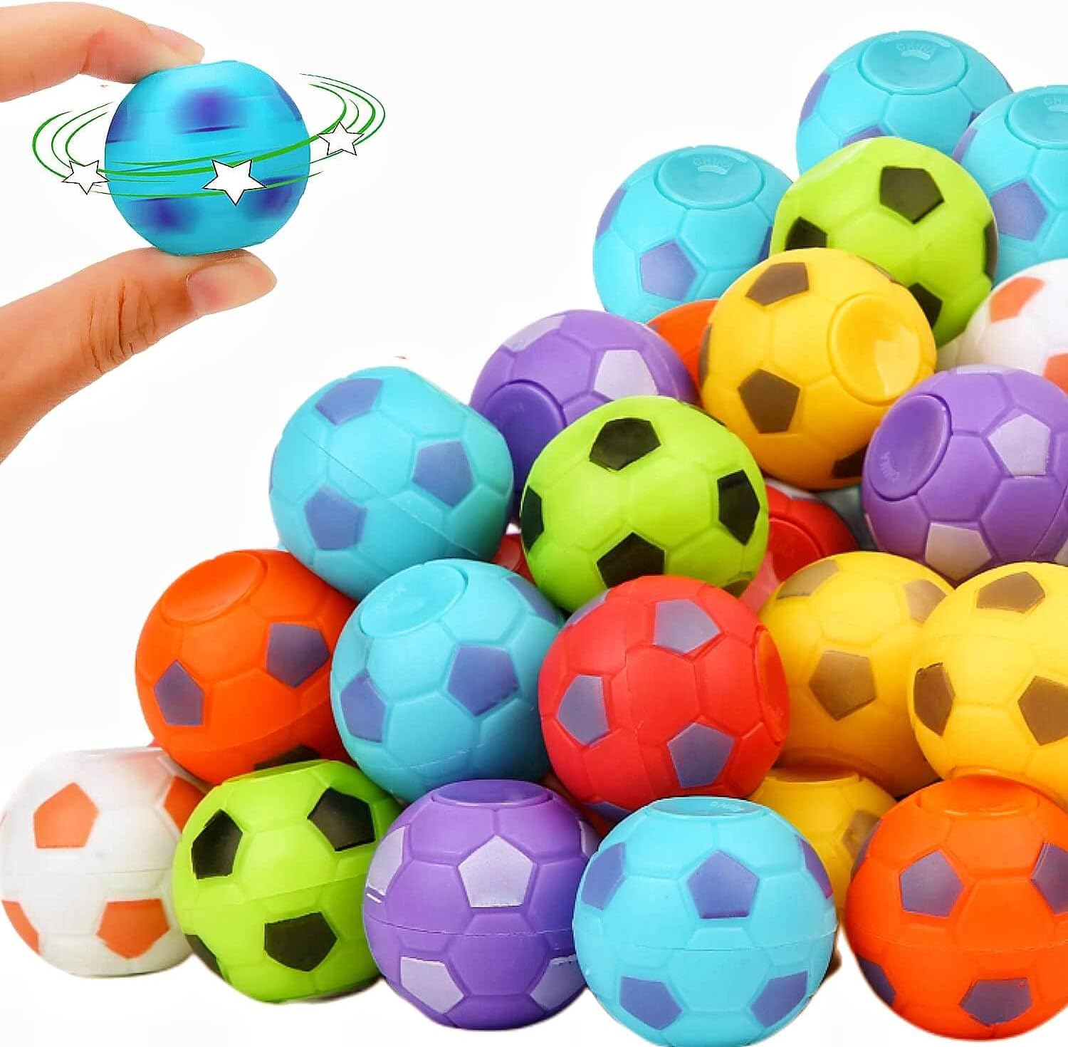 Party Favors for Kids Fidget Spinner Soccer Balls for Boys Girls Toys