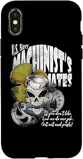 Navy "MM" Machinist Mate Shirt Case for iPhone X/XS