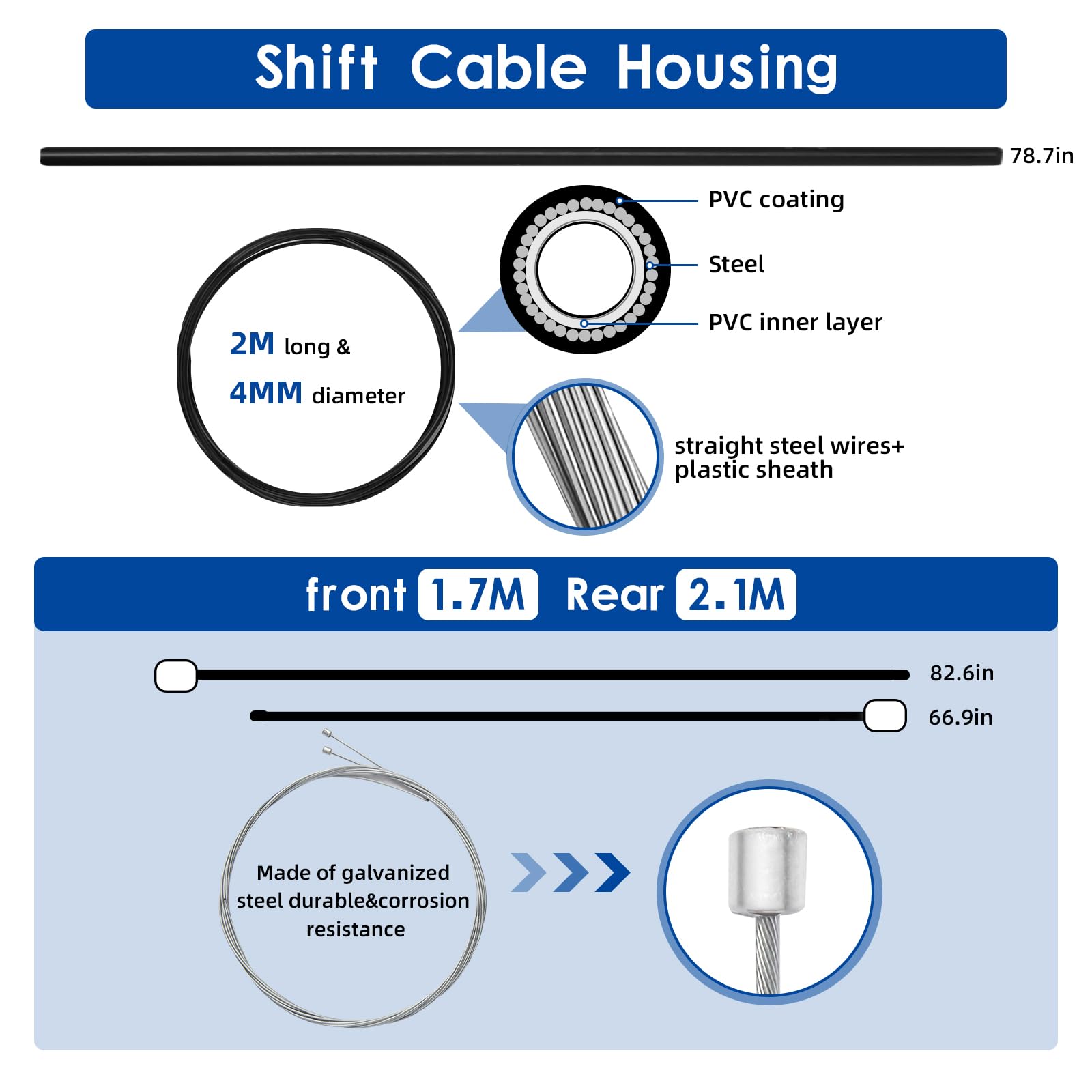 Bicycle Cables & Housing - Velo Duo Cycles