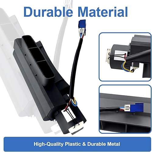 Miniatura 3 de Amortiguador de ventilación para lavadora compatible con GE General Electric Hotpoint RCA Kenmore, reemplazo WH16X29509