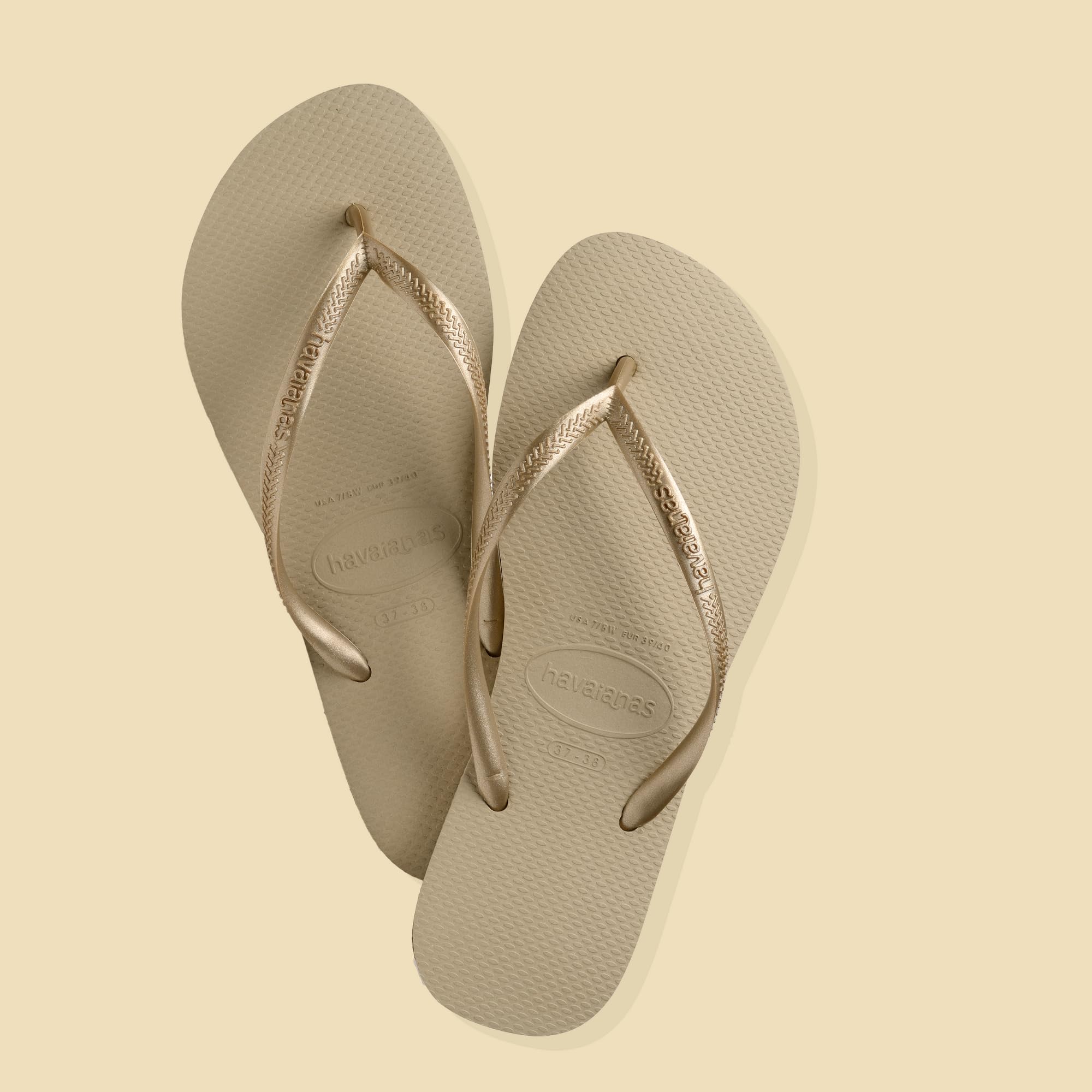Havaianas Slim Chanclas Elegantes, Duraderas y Versátiles, con Suela Texturizada para Agarre y SoporteMujer — view 3
