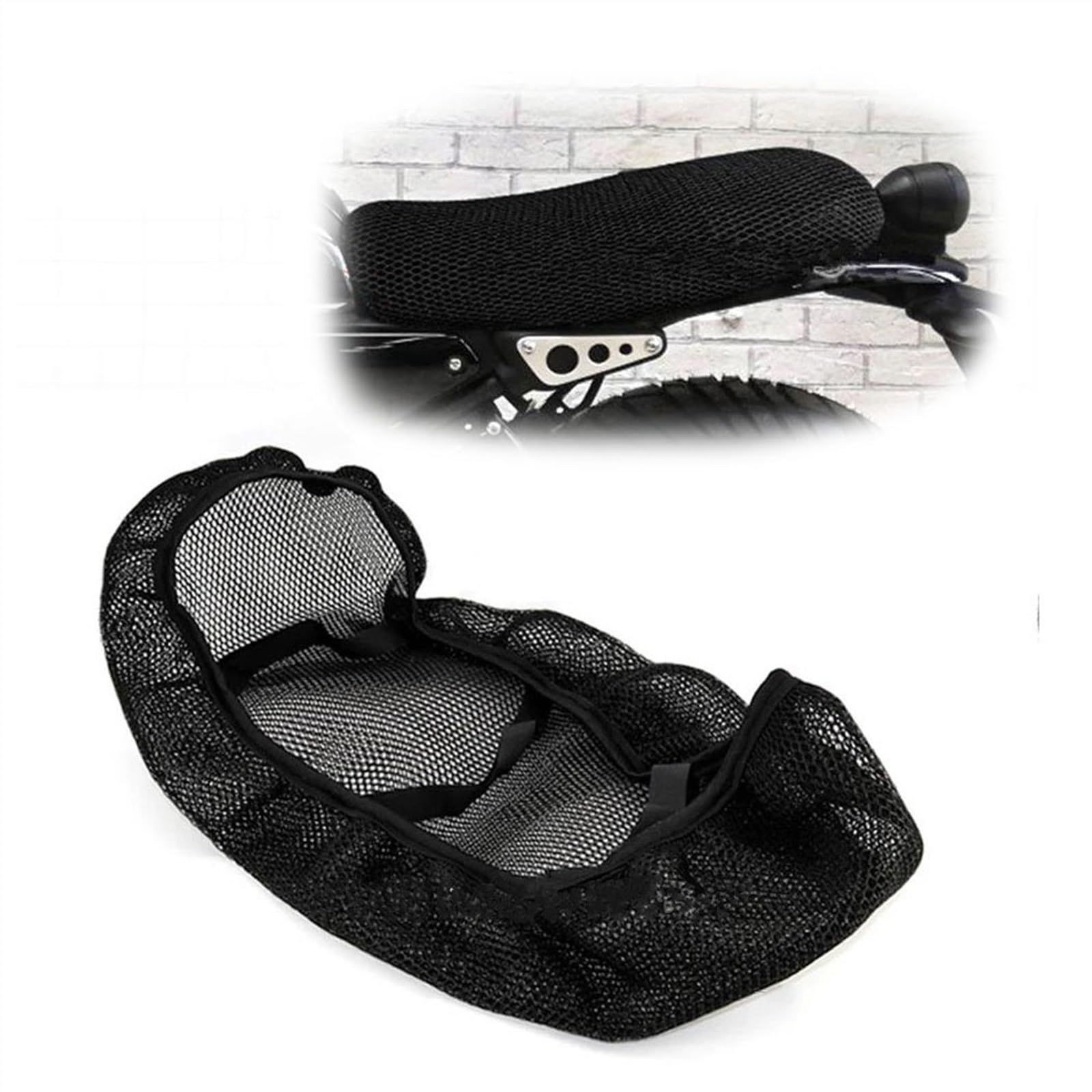 Funda asiento Yamaha XSR 125 evita el desgaste del cojín original de moto 7