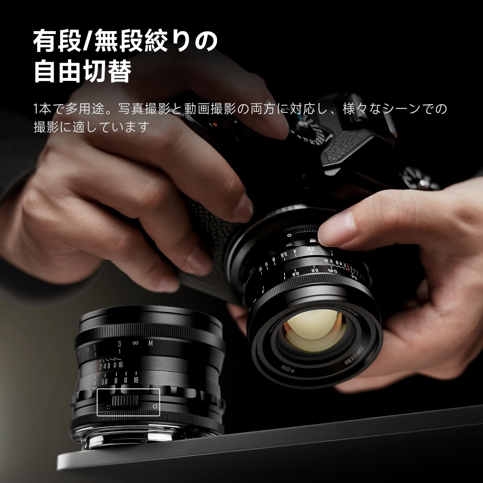 Amazon.co.jp: Brightin Star 35mm F1.4 フルサイズ 大口径 MF 単焦点