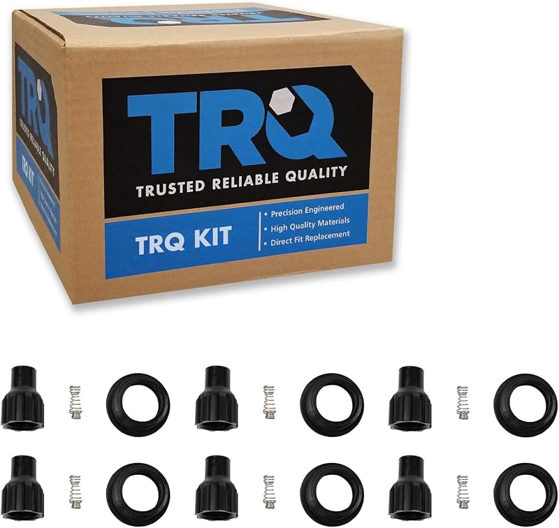 Kit de Cachimbos de Bobina de Ignição TRQ para Motor V6 – 6 unidades