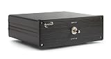 Dynavox AMP-S III, przełącznik wzmacniacza i głośnika, aluminiowa obudowa, 2 pary głośników na 1 wzmacniacz lub 2 wzmacniacze na 1 parze LS, połączenie przez wtyczkę bananową/złącze zaciskowe, czarny