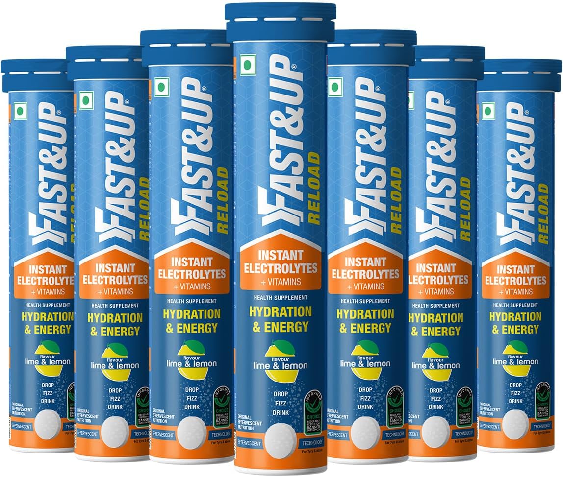 - Reload Effervescent Hydration Tablets (Lime & Lemon)