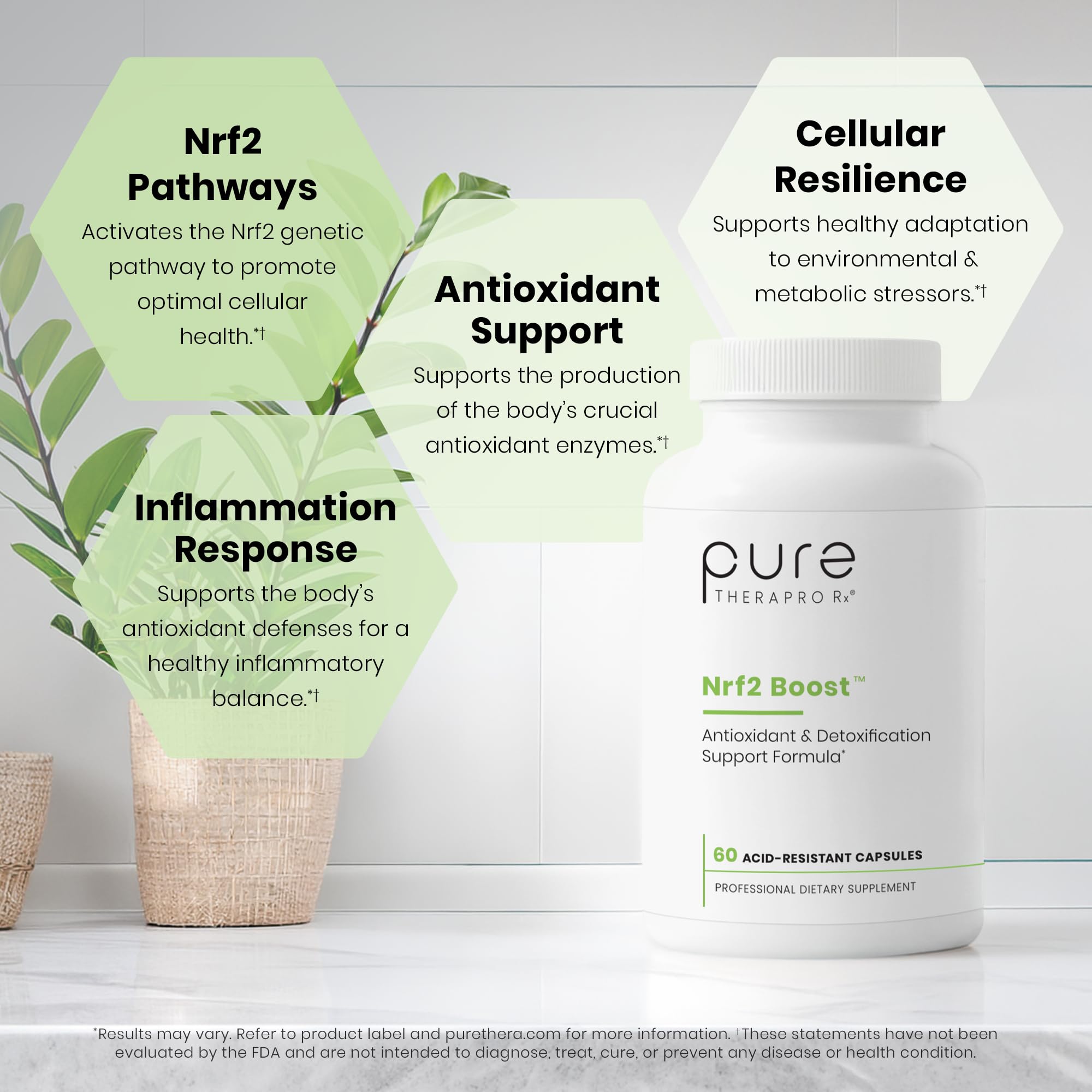 NRF2 Activator, Sulforaphane, Curcumin & Green Tea, 60 Vegan Capsules — Amazon image 4