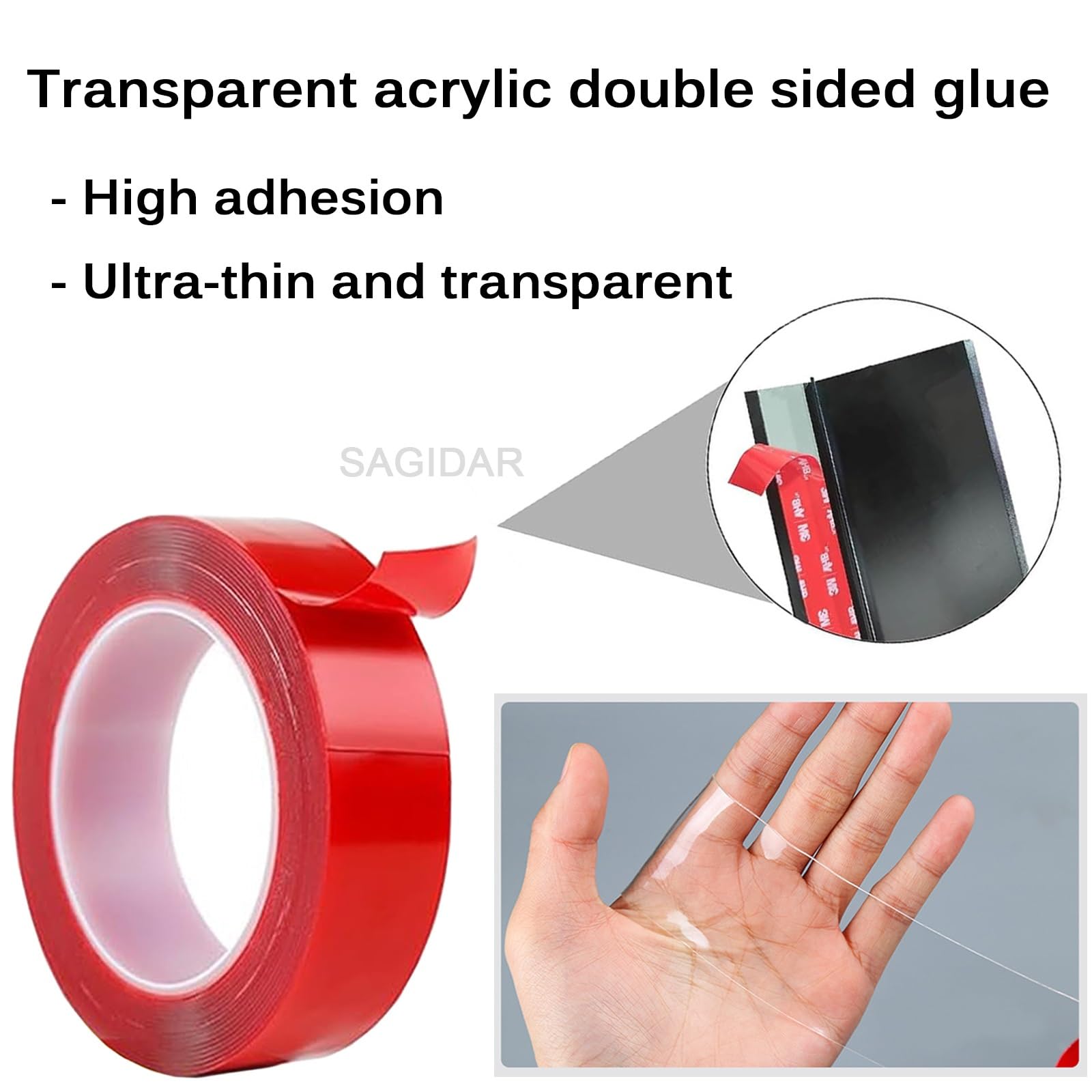 SAGIDAR Barre De Seuil De 10cm De Large, Bandes De Transition De Seuil Robustes, Seuils Réducteur en Aluminium, Robuste Et Durable, Facile À Installer, Rampe D'entrée Baguette Recouvrement