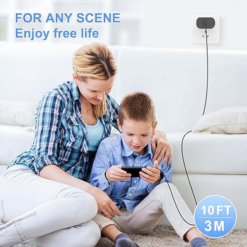 Miniatura 5 de Samsung - Cargador USB C, 25 W, súper tipo C de carga rápida con cable de carga C a C de 10 pies para Galaxy S25S25 UltraS25+S24S24 UltraS24+S23S23