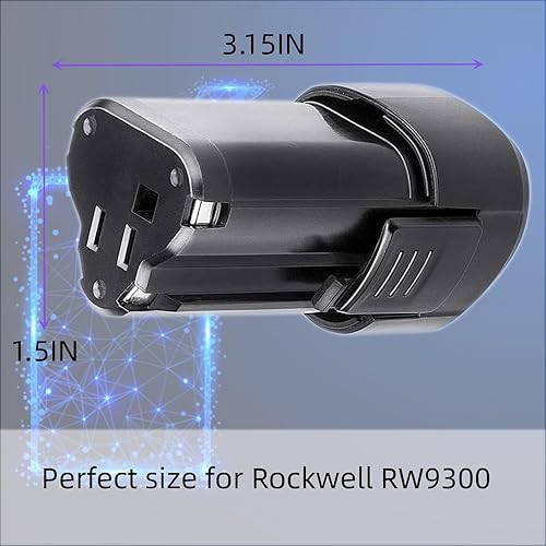 Miniatura 6 de ARyee Batería de repuesto de 12V 3000mAh para Rockwell RW9300 WA3503 WA3504 WA3505 RK2515K2 RK2514K2 Batería de alimentación inalámbrica de litio (2)