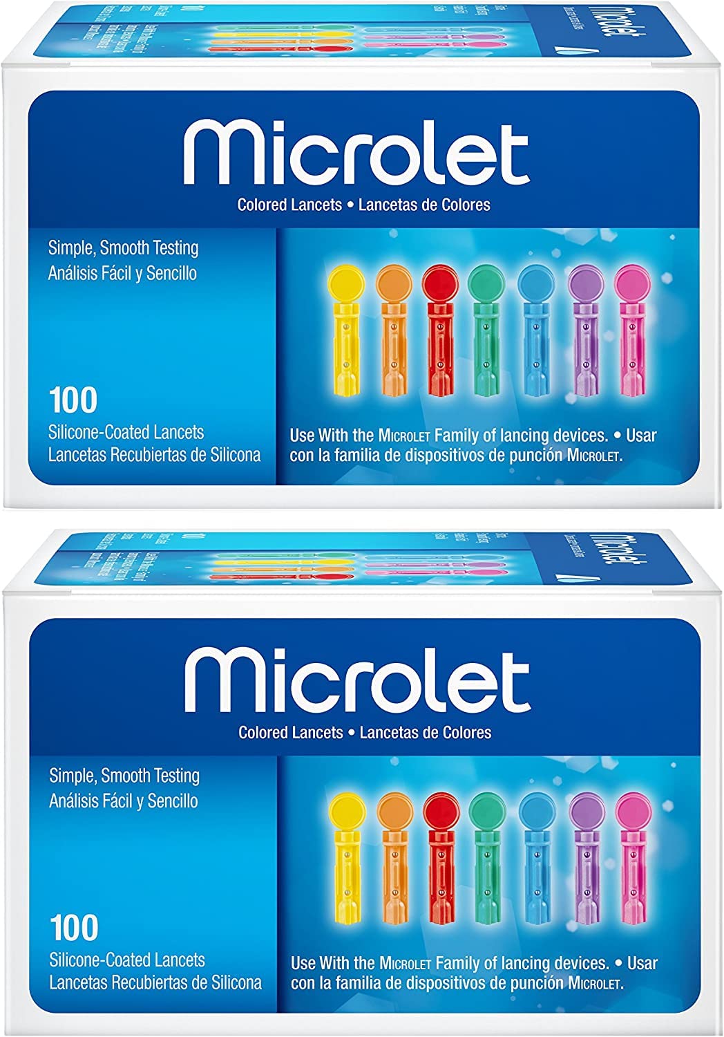 Bayer Microlet Lancing Device accessory 200 COUNT