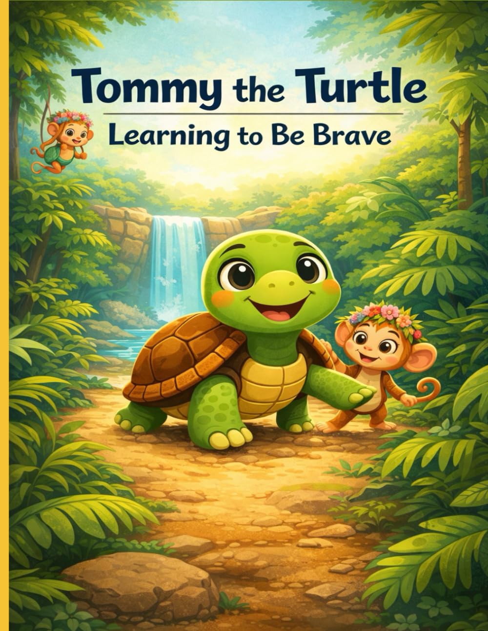 Tommy the Turtle: Learning to Be Brave: A Heartwarming Jungle Adventure About Courage and Friendship (Little Jungle Lessons)
