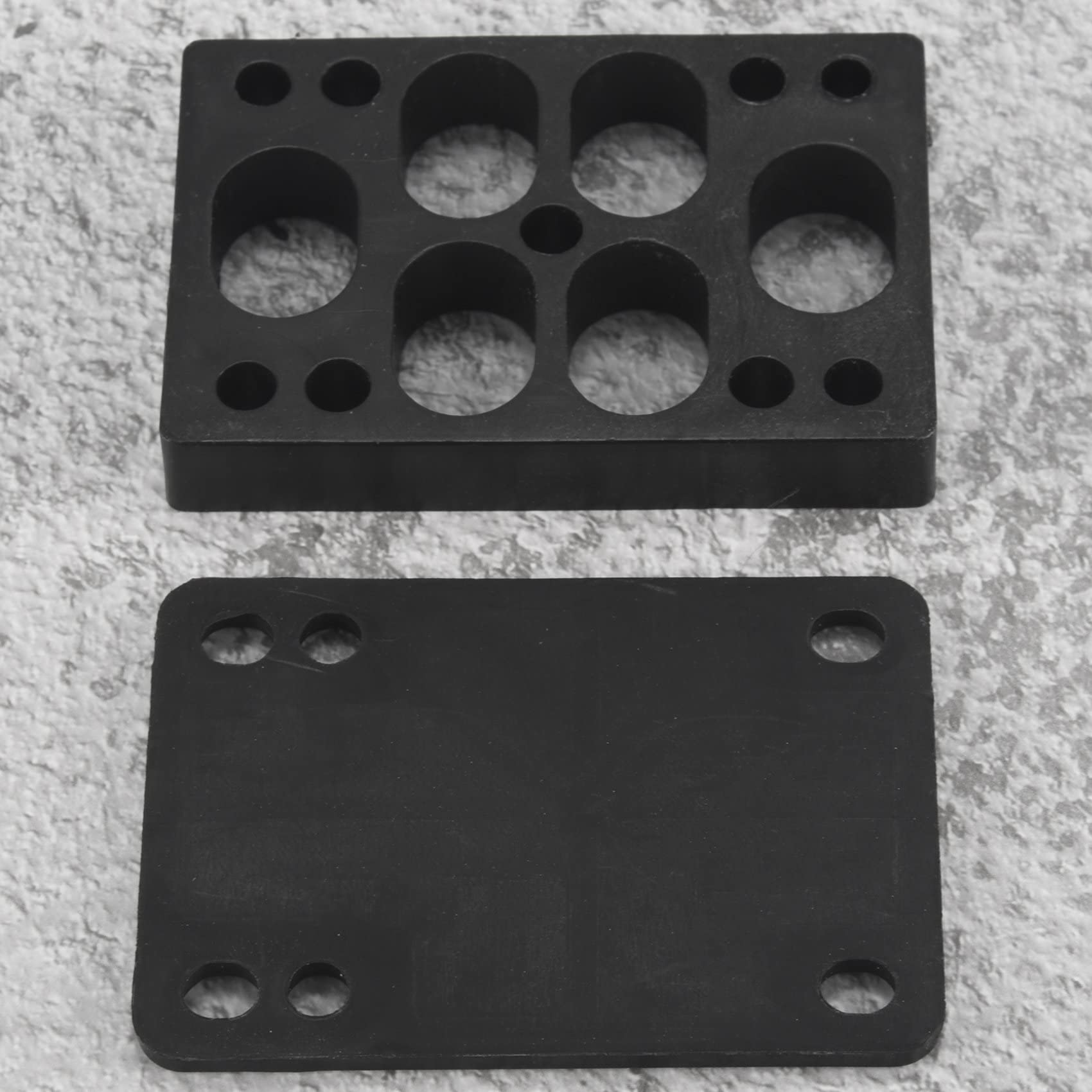 Land Surf Skateboard Eje para S6 Rojo BruCke Surfskate Skateboard Adapter,Plata Junta Set