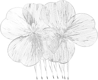 STAHAD Acessórios De Cabelo De Casamento De Capacete De Casamento Acessórios De Cabelo De Flor Liga Pente De Cabelo De Noiva Acessórios De Cabelo De Casamento Para Noivas Acessórios