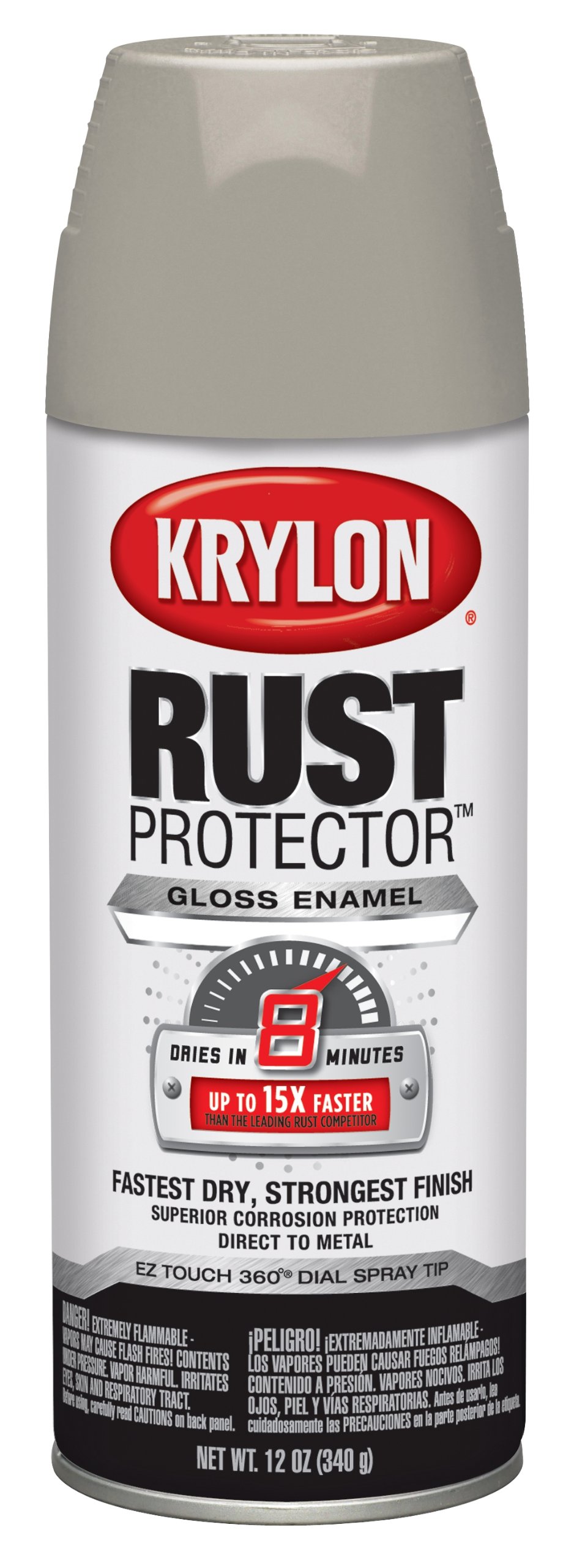Krylon69003 Rust Protector and Preventative Enamels Gloss, Almond by Krylon