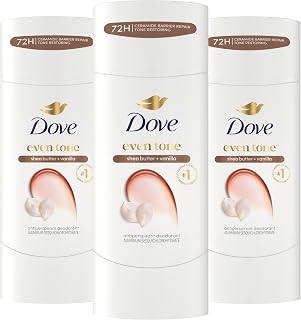 Dove Even Tone Antiperspirant Deodorant Shea Butter & Vanilla 2.6oz 3PK | Even Tone