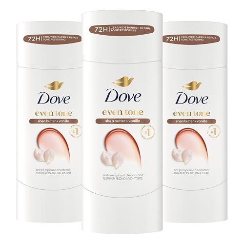 Dove Even Tone Antiperspirant Deodorant Shea Butter & Vanilla 2.6oz 3PK | Even Tone