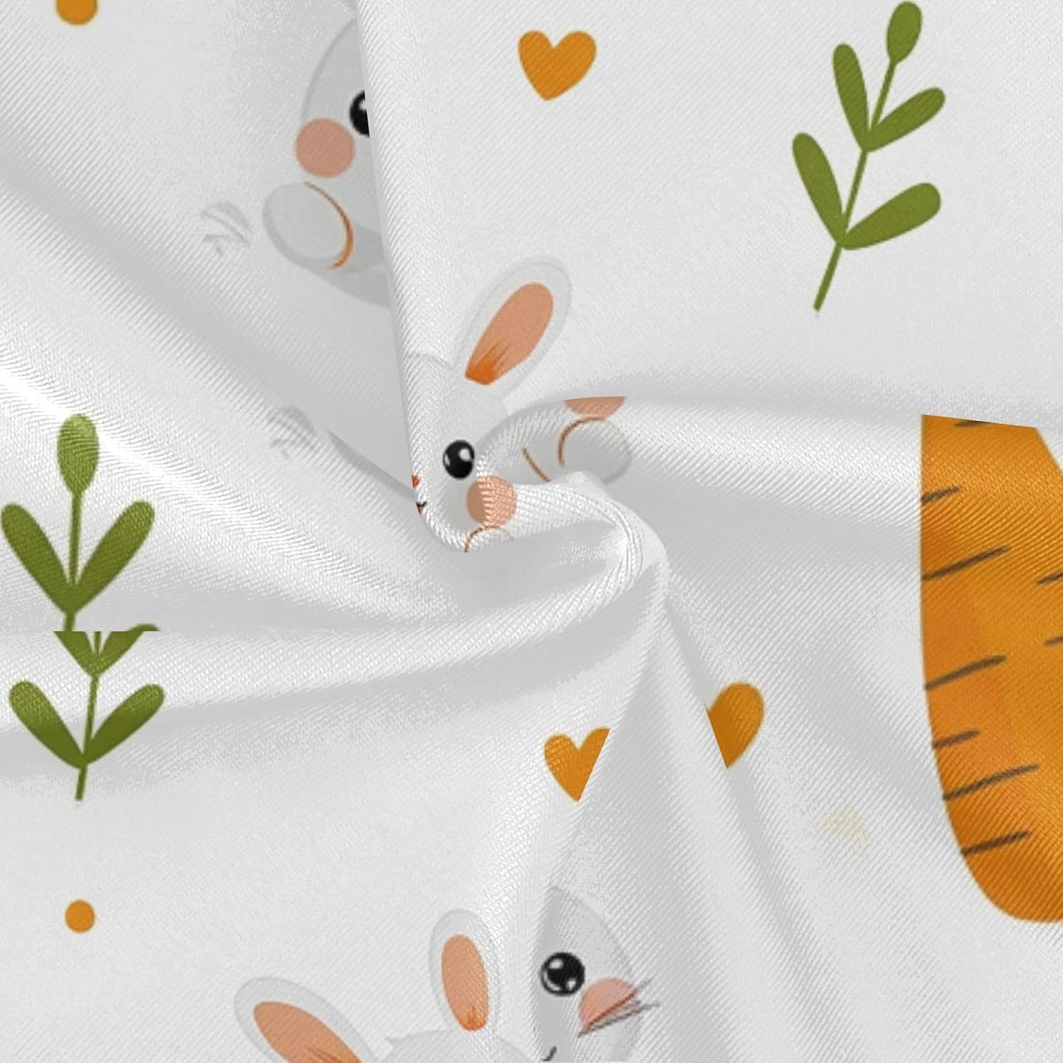 visesunny Girls One Piece Swimsuits Ruffle Swimwear Cartoon Rabbit Carrot Bathing Suits for Girls 3-6Y
