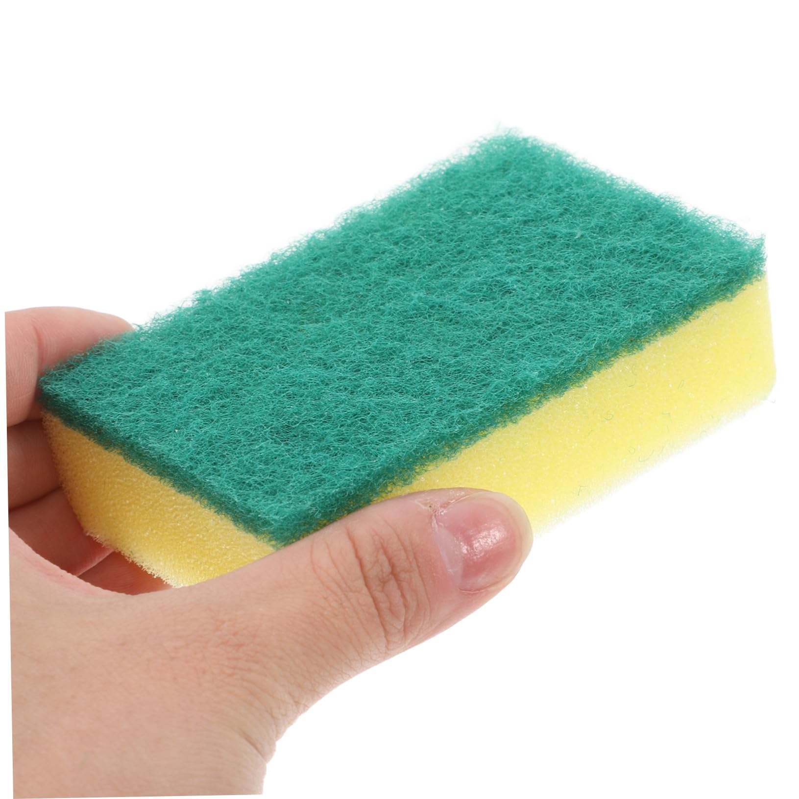 ULTECHNOVO 100stücke Waschbare Küchenschwämme Spülschwämme aus Schwamm mit Multifunktionaler Verwendung und Tragbarem Design für Effektive Küchenreinigung und Haushaltspflege