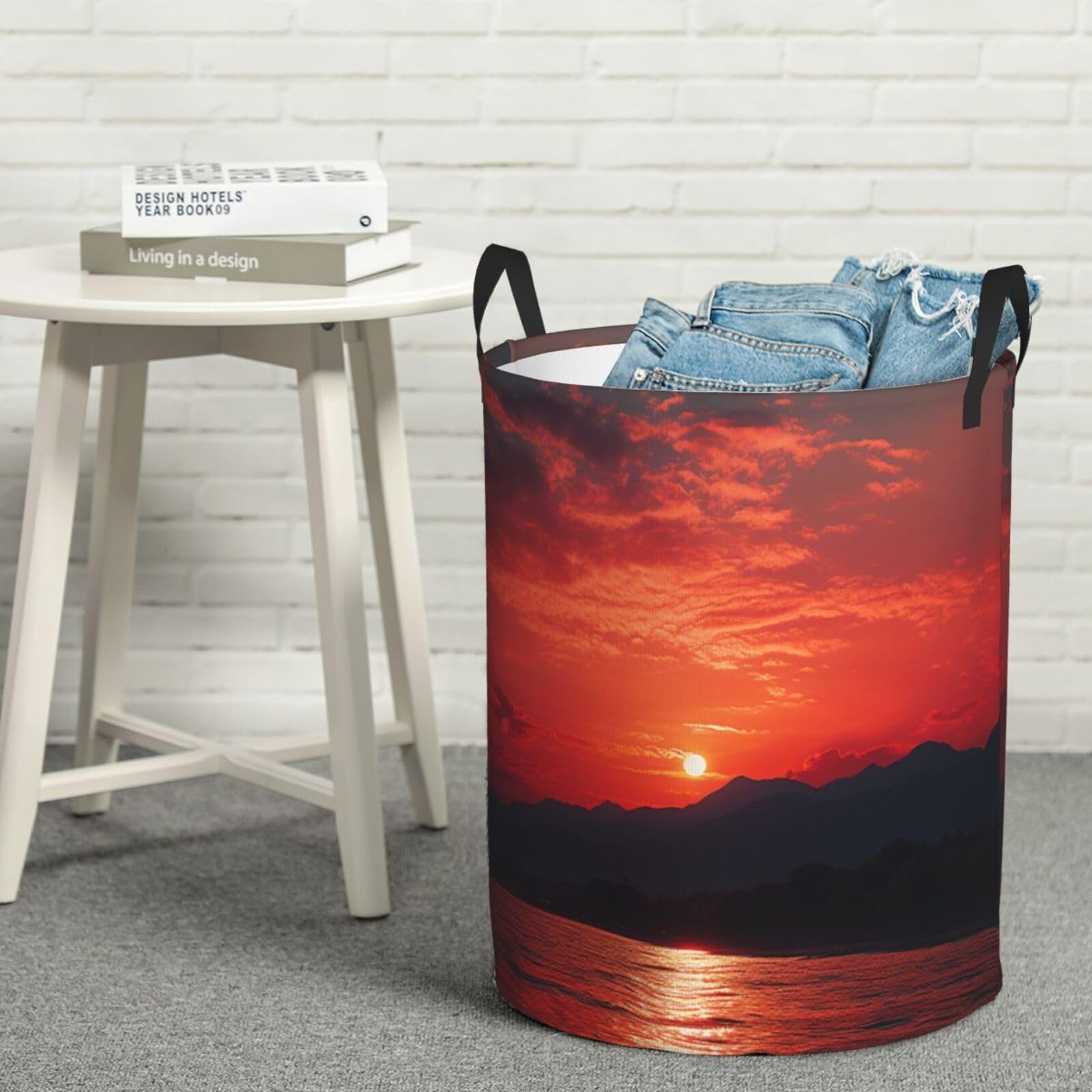 Panier à linge autonome pliable taille M sac imperméable chambre