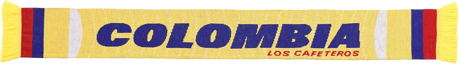 Colombia Soccer Knit Scarf (Cafeteros) - Image 4