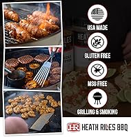 Vista 5 de Heath Riles BBQ Rub, condimento para frotar con chipotle de miel, receta Champion Pitmaster, mezcla de especias agitadoras, 12 onzas