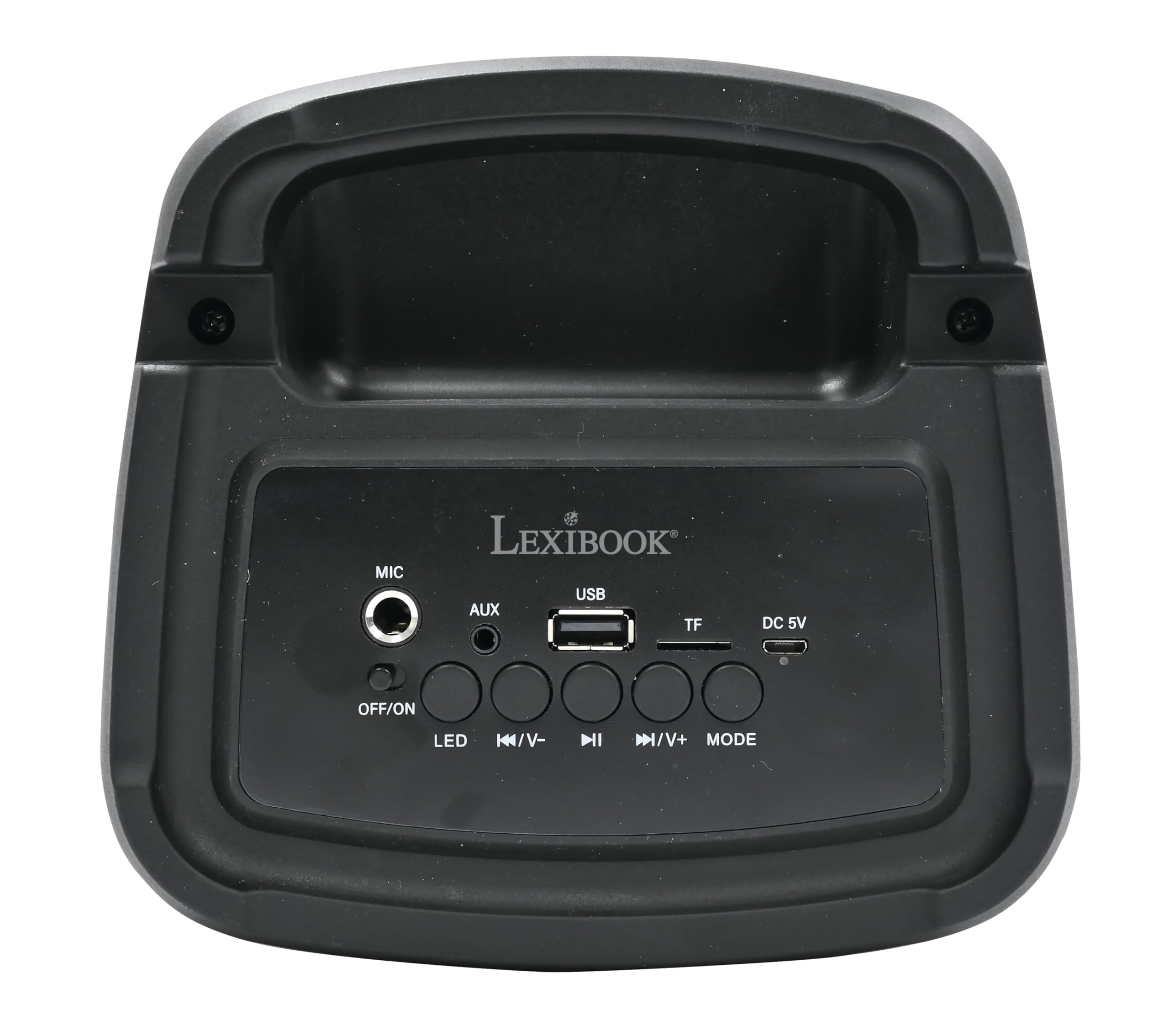 Lexibook, iParty, Głośnik Bluetooth, K8320 | Mocny dźwięk, wielokolorowe efekty świetlne, akumulator