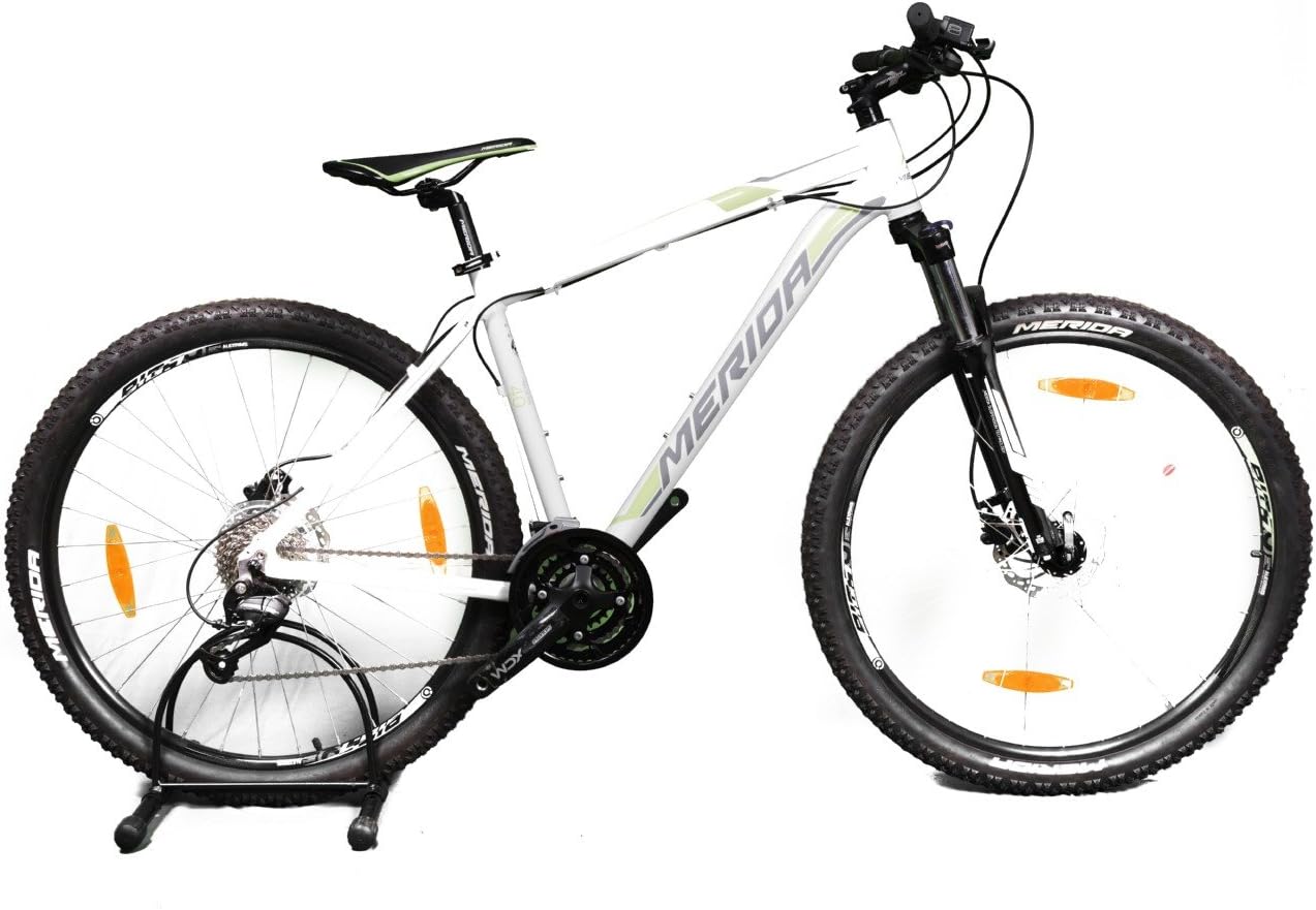 Merida Big Seven 40 D 26 Inches 27 Speed Mountain Bike for Adults White Green
