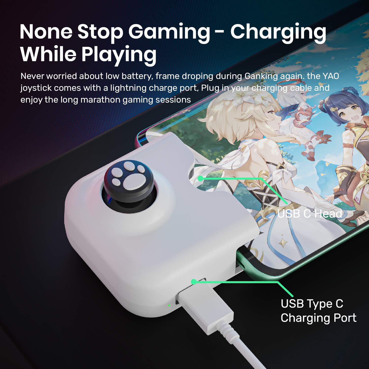Buy IFYOO Yao N1 PRO Mobile Game Controller Joystick for Android Phone