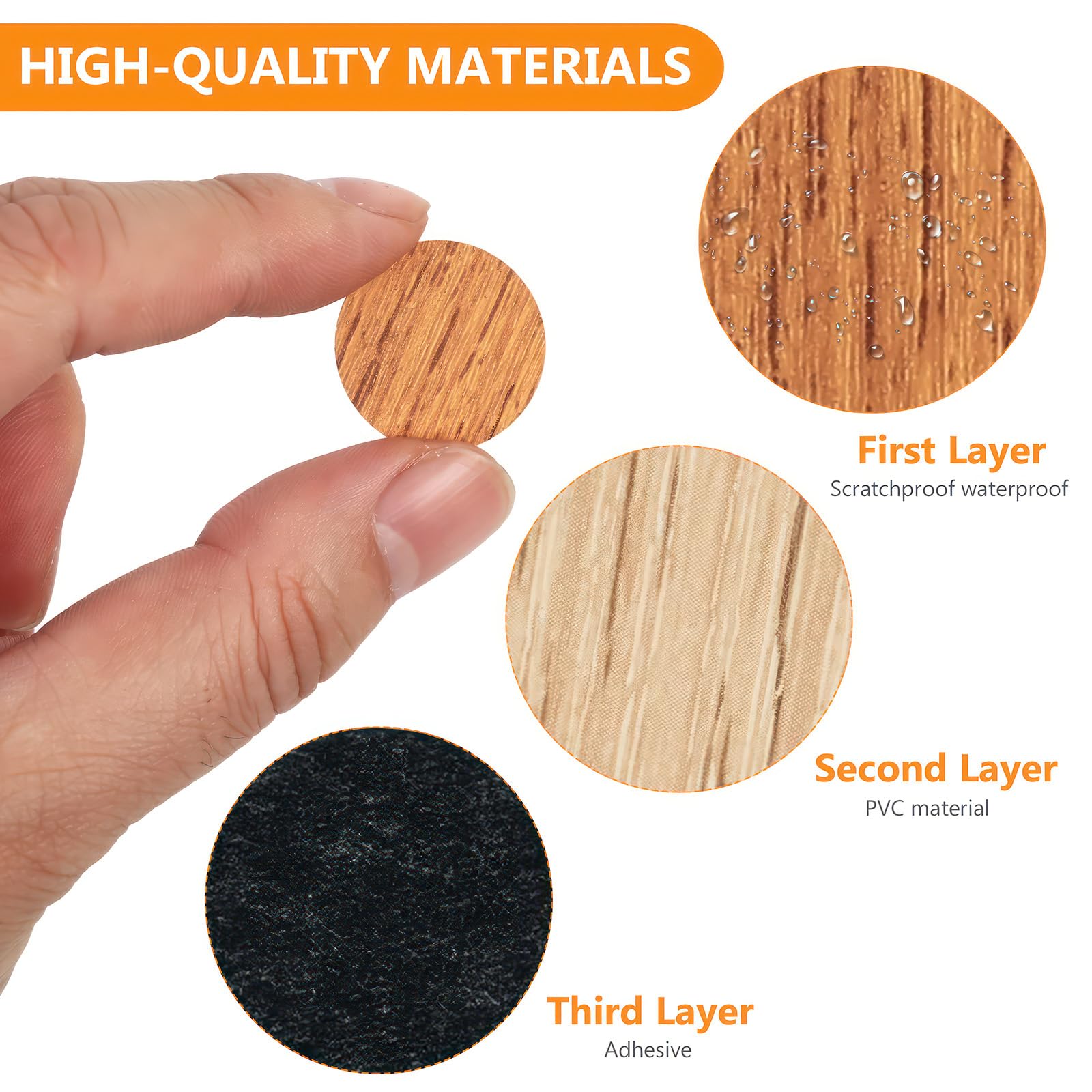 918 Tappi Coprivite Adesivi - Ø21 Mm, PVC, Multicolore, Per Fori Viti E Imperfezioni - Foto 10