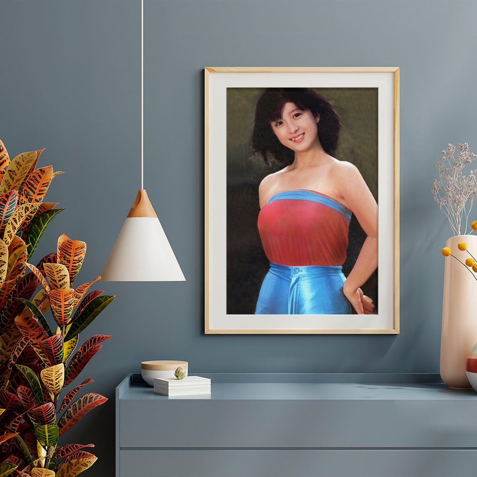 Amazon.co.jp: 河合奈保子2このステッカーポスター（横版）は