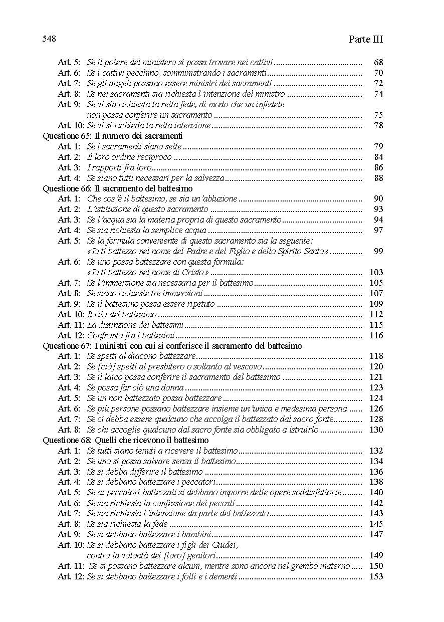 Somma di teologia. Seconda parte della parte terza (Vol. 4/2)