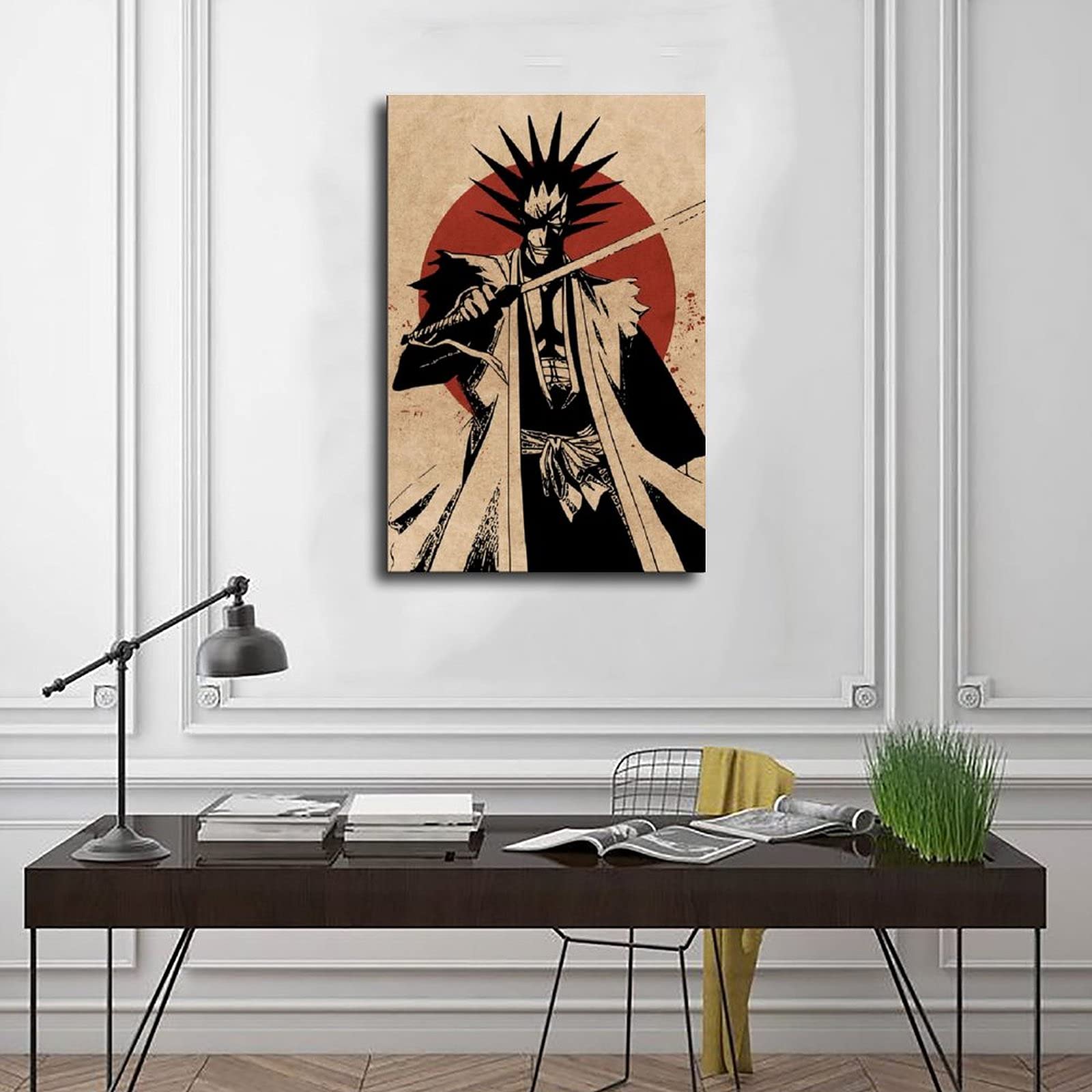 PosterNest Bleach Anime Zaraki Kenpachi Poster Finition Mate Impression Papier Sans Cadre 30,5 X 45,7 Cm (multicolore) – X740