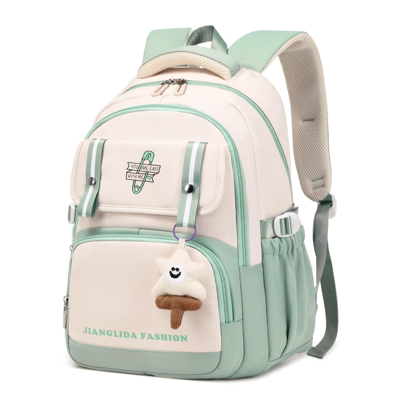 IvyH Mochila Niña Bolso Escolar para Adolescentes - Mochila para Primaria Secundaria y Instituto Informal Grande Ligera Impermeable para Chicas y Chicos de 9 a 18 años