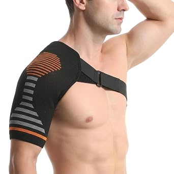 Shoulder Support Brace for Men Women,Rotator Cuff Shoulder Support S/M