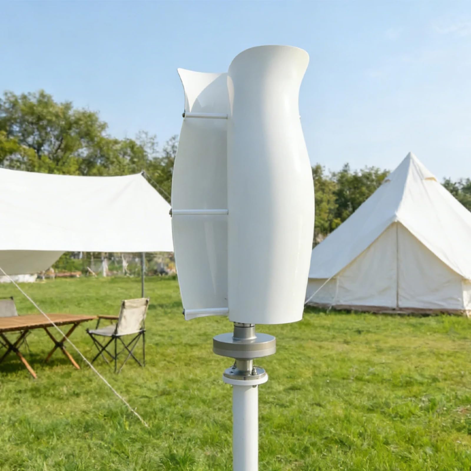 8000W Haushalt Windkraftanlage, 12V-220V Vertikal Magnetische Levitation kein Lärm Home Windkraftanlage mit Controller für Wohnmobile, Heimgebrauch, Garten Boote