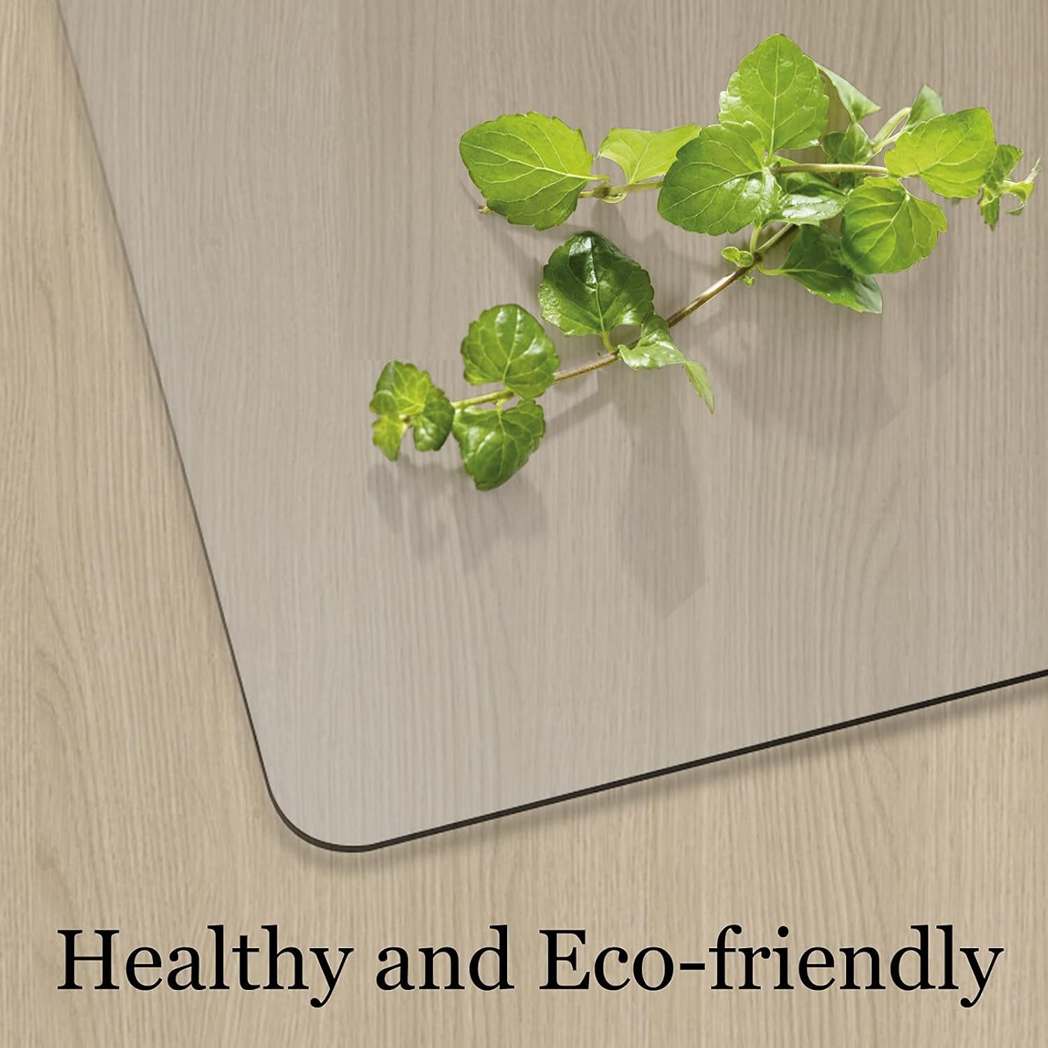 Azadx Office Chair Mat for Hardwood Floor Rectangle, Clear Chair Mat for Easy Glide on Hard Floors, Rolling Chair Mat Plastic Mat Under Desk Chair : Office Products