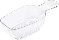 OXO Good Grips POP Container 1/2 Cup Scoop - Clear BPA-Free Measuring Tool for Flour, Rice, Granola & More