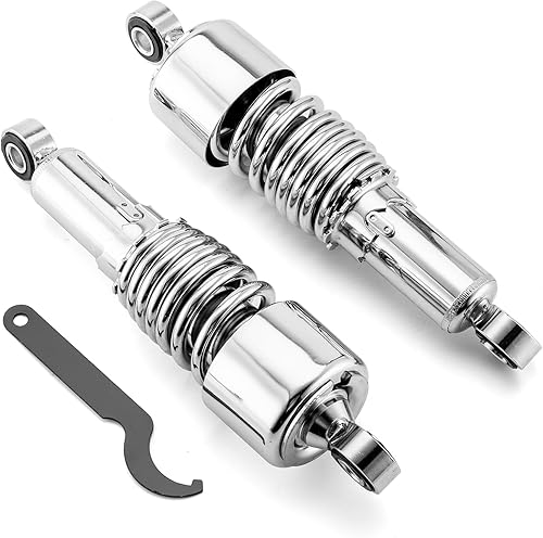 Miniatura 10 de Mofun Kit de reducción de amortiguadores traseros ajustables de 13 pulgadas compatible con Harley Touring Street Road Electra Glide Road King Tour