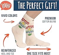Vista 16 de Lavley Calcetines divertidos para adultos, regalos novedosos y rellenos de calcetines para hombres, mujeres y adolescentes, talla única