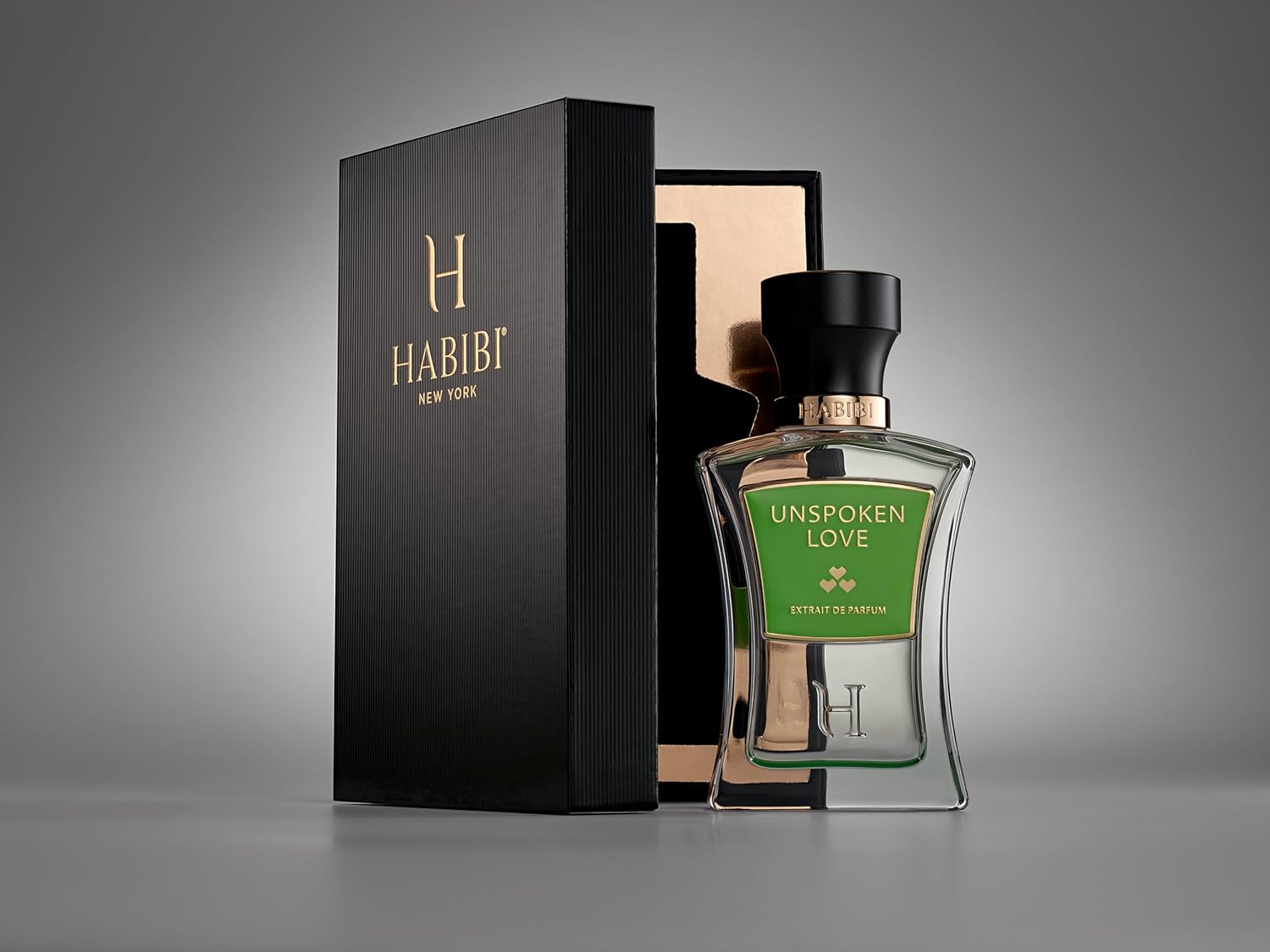 H HABIBI Unspoken Love Long-Lasting Arabian Perfumes for Women, Eau de Parfum for Women (2.5 Oz) Floral & Woody Perfume with Pear, Magnolia, Jasmine, Rose, Sandalwood & Musk - Image 2