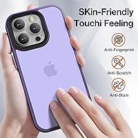 Vista 156 de Yriklso Strong Magnetic Case for iPhone 11 [Compatibilty with MagSafe] Protective Shockproof Cover Phone Case for iPhone 11 6.1" Frosted Purple