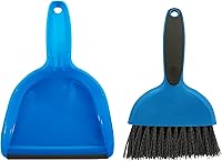 Travel Ez Mini Dustpan & Brush Set for Guinea Pigs, Hamsters, Rabbits, Hedgehogs, Chinchillas & Small Pet Cages